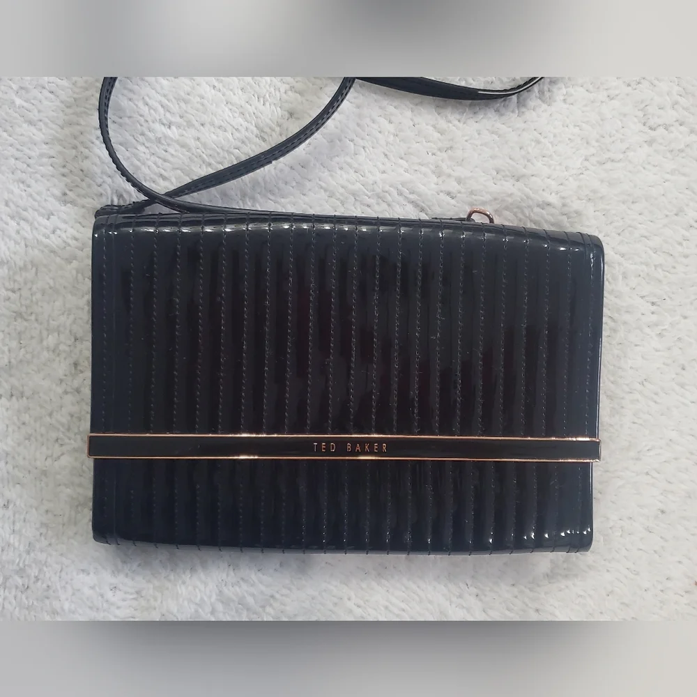 Ted Baker Black Clutch - Picture 3 of 11